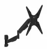 TV gas spring bracket MACLEAN MC-784 for 32–55 inch TVs, adjustable tilt and height, max load 21 kg, wall mount, black