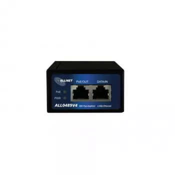 Network switch ALLNET ALL0489V4 Power over Ethernet PoE Black