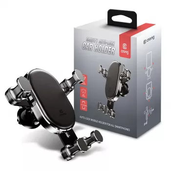 Car holder Crong CRG-CH5-BLK — adjustable-angle universal phone mount