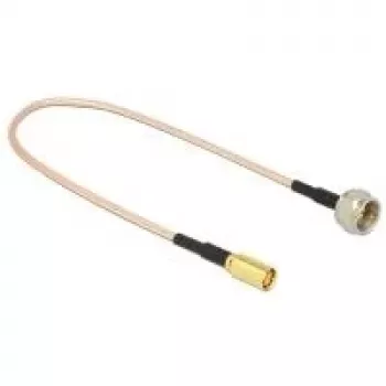 Coaxial Cable DeLOCK 0.25m F/SMB RG-316 Black