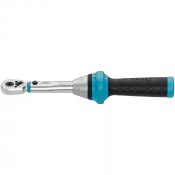 Torque Wrench 5108B-3CT for Bits, 1/4 (Blue/black, reversible ratchet)