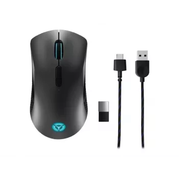 Lenovo Legion M600 Wireless Gaming mouse Ambidextrous RF Wireless + Bluetooth + USB Type-A Optical 16000 DPI