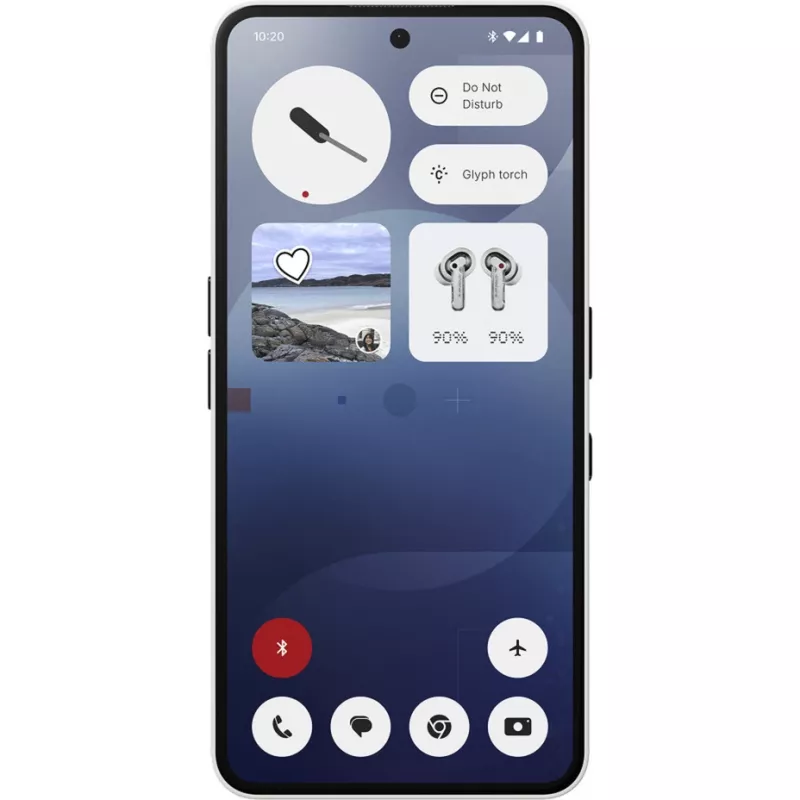 Nothing Phone (3a) 17.2 cm (6.77) Dual SIM Android 15 5G USB Type-C 12 GB 256 GB 5000 mAh White