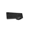 A4Tech Fstyler FG1012 wireless keyboard and mouse combo, black