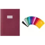 Exercise book cover paper HERMA A4 turquoise 100% wastepaper