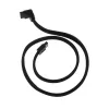 SilverStone SATA III Cable 50cm angled / straight - sleeved black