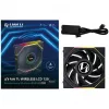 Fan Lian Li 12TLLCD1W1B 12 cm Black 1 pc 0.2-2300 RPM