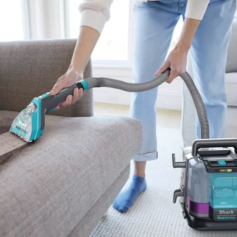 Shark stain cleaner PX250EUT for hair and stain removal — handheld cleaner, targeted spot treatment