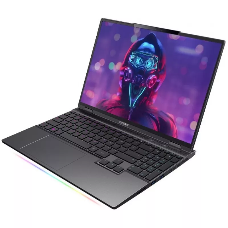 Captiva Advanced Gaming I86-221 86221 Gaming-Notebook 38.9 cm (15.3) 2560x1600 - Intel Core i7-13620H - 1TB SSD - GeForce RTX 4050 - HDMI/USB-C - Windows 11 Home - Black (86221)