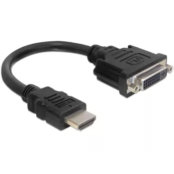 Cable HDMI-DVI M/F DeLOCK 0.2m