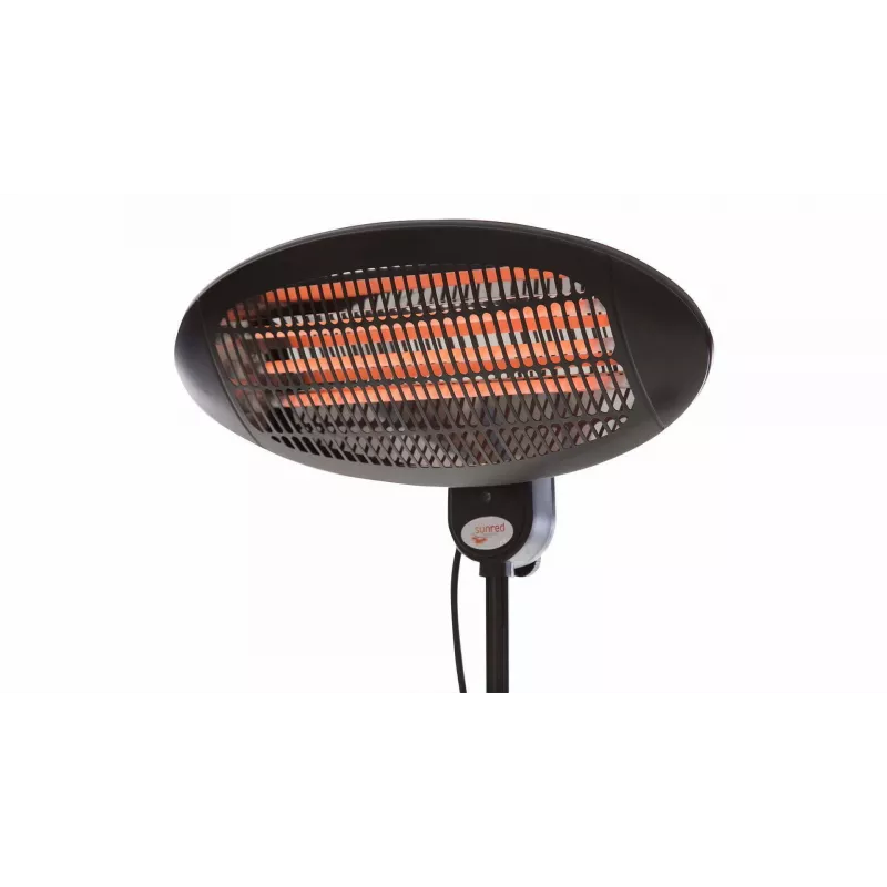 Sunred SMQ2000A electric space heater Indoor & outdoor Black 2000 W Quartz electric space heater