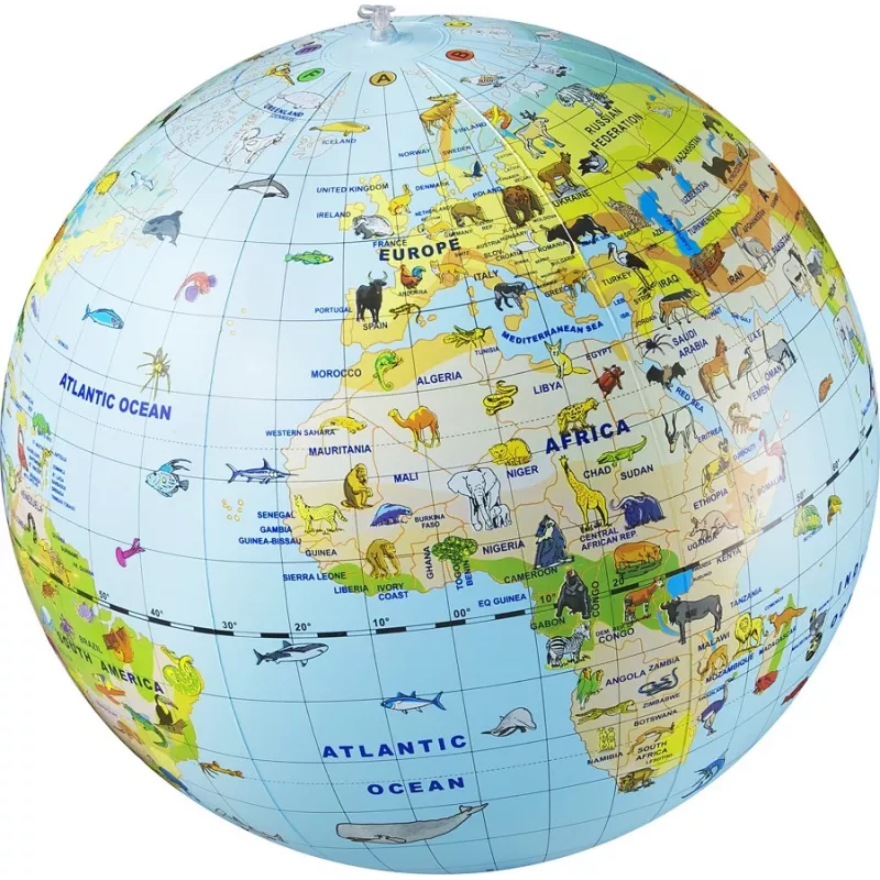 Caly Animal Globe Maxi Globe 50 cm, Multi