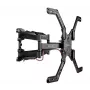 TV wall mount ONKRON M5-B for 37–70 inch TVs, black, fixed/tilt compatible