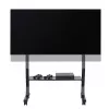 Mobile TV stand ART STO SD-22 for 45–90 inch screens, VESA 100×100–800×400, load 60 kg, steel, castor wheels