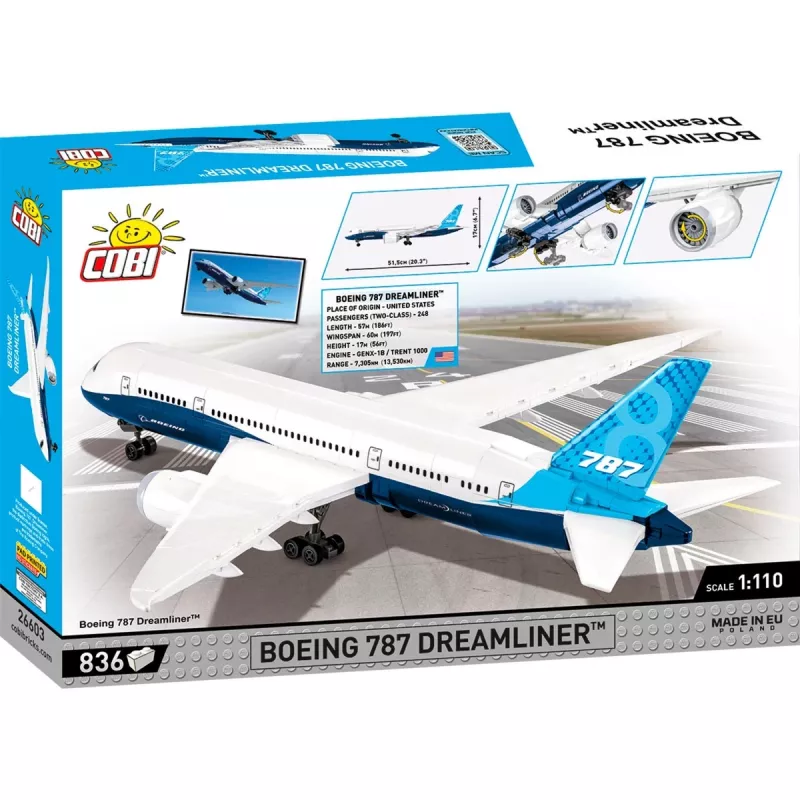 COBI Boeing 787-8‚Ñ¢ DREAMLINER‚Ñ¢ Plane