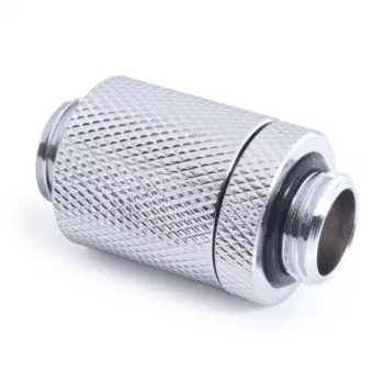 Radiator mount Alphacool ES D-Plug Chrome Brass 2 cm 44 g