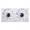 240mm ARGB Infinity Mirror Fan by Jonsbo ZA-240 white, dual 120mm fans, PWM support