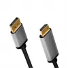 LogiLink CDA0107 video cable adapter 2 m DisplayPort HDMI Black Grey