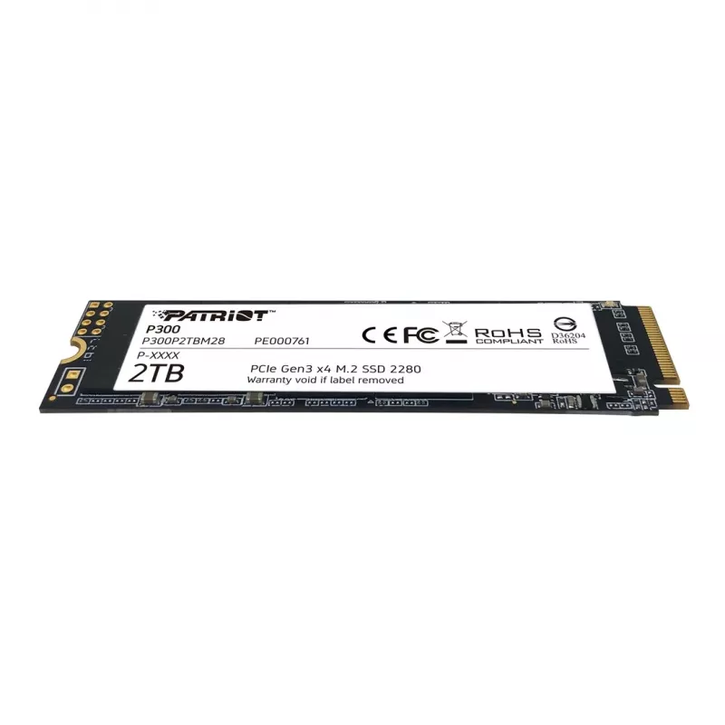 SSD disk Patriot Memory 2 TB M.2 PCI Express 3.0 NVMe P300