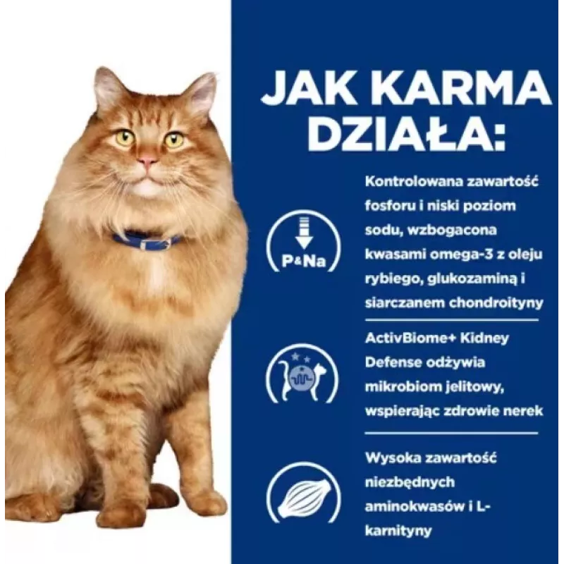HILL'S PD K/D Kidney + Mobility Chicken - dry cat food - 3kg
