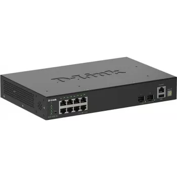 D-Link 10-Port Gigabit Stackable Smart Managed Switch with 2 x 10G SFP+ Ports
