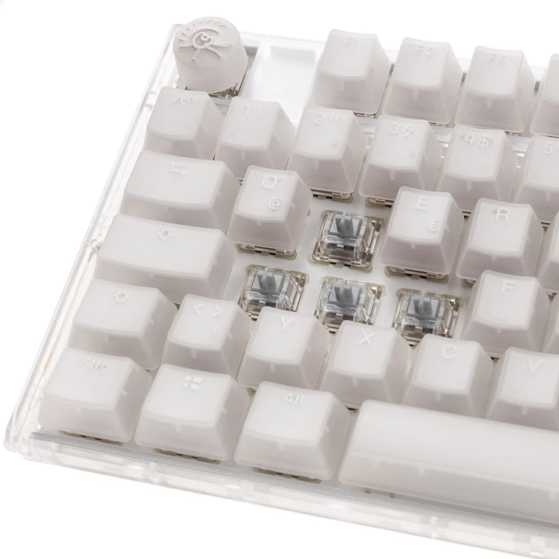 Mechanical Gaming Keyboard Ducky One 3 Aura TKL RGB LED with Cherry MX Speed Silver switches