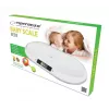 Electronic infant scale ESPERANZA EBS019 — capacity 0.03–20 kg, 0.01 kg division, large 60×25 mm LCD, white