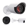 Dummy tube camera with IR LEDs, CEE IR1800 W — non-functional surveillance deterrent