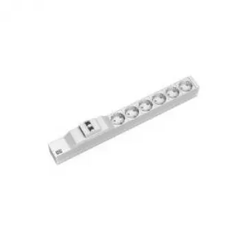 Power Distribution Unit Bachmann 333.411 6 AC outlets 1U Grey Silver