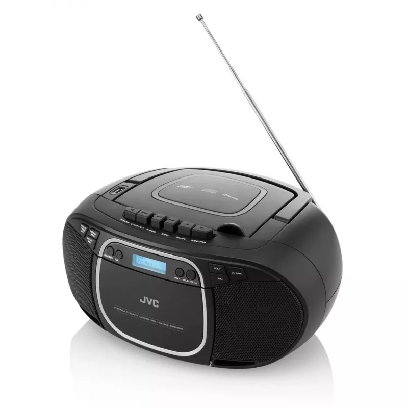 JVC RC-E561B-DAB CD player Black Portable CD player
