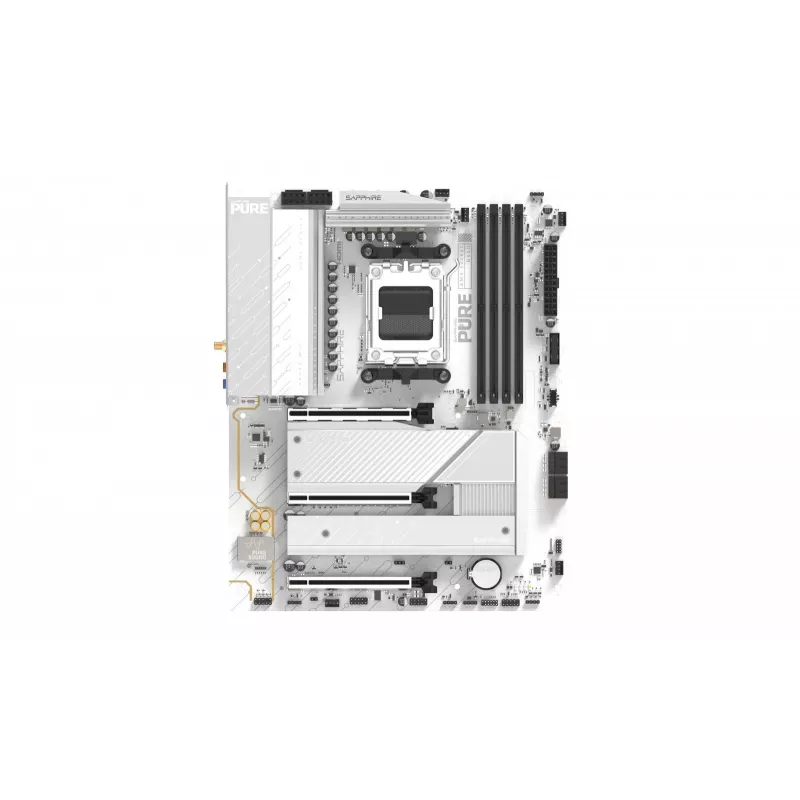 Motherboard Sapphire PURE B850A WIFI7 ATX — B850 chipset, Wi‑Fi 7, DDR4 support