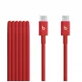 Apple USB-C to Woven Cable - Rapid Red - Cable - Digital/Data (MDGF4ZM/A)