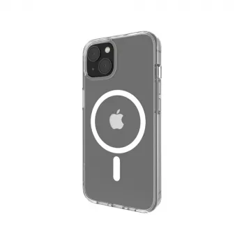 Case SheerForce MagSafe Anty-mikrobiologic for iPhone 13, transparent