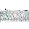 LOGITECH G PRO X TKL RAPID Gaming Keyboard - WHITE - US INT'L - USB - EMEA28i-935 - LINEAR