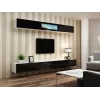 Cama Living room cabinet set VIGO 12 white/black gloss