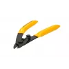 Fiber optic stripper Extralink CFS-3 for 2–3 mm, 0.9 mm and 0.125 mm fibers, black/yellow