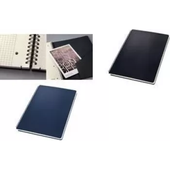 Notebook sigel Conceptum A4 lined dark blue hardcover CO825