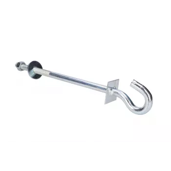 Cable hook Extralink EX.6433 Stainless steel Desk/Wall 12mm width