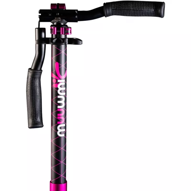 Aluminium Scooter Pro 215 mm (schwarz/pink)