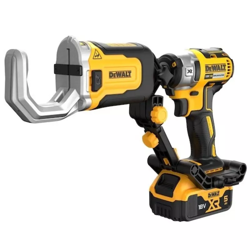 Pipecutter DeWalt DT20560-QZ, steel blade, 35 mm cutting capacity, yellow