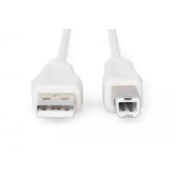 Assmann USB connection cable. type A - B M/M. 1.8m. USB 2.0 suitable. UL. be (AK-300102-018-E)