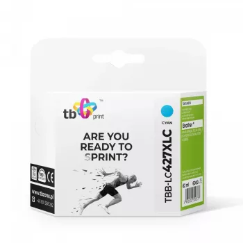 Ink for Brother MFC-J5955DW TBB-LC427XLC 100% new cyan