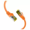 RJ45 Patch Cable Cat.6A S/FTP LSZH Cat.7 Raw Cable orange