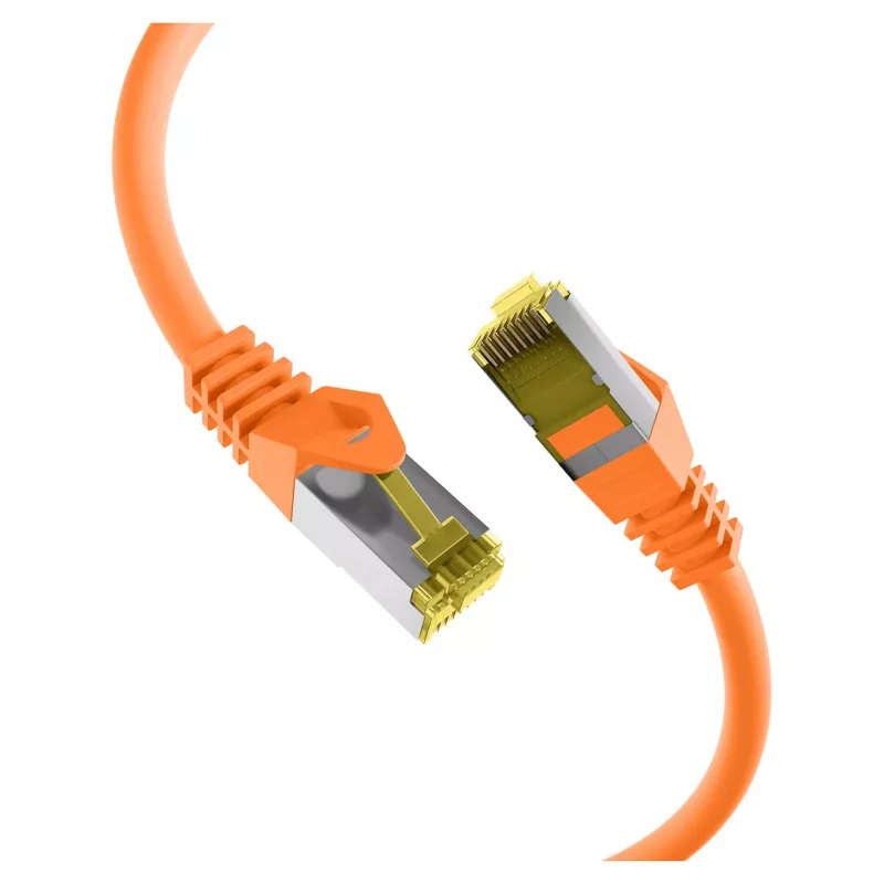 RJ45 Patch Cable Cat.6A S/FTP LSZH Cat.7 Raw Cable orange