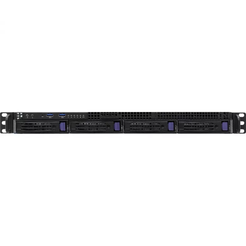 ASRock 1U4LW-B650/2L2T RPSU server barebone AMD B650 Socket AM5 Rack (1U)