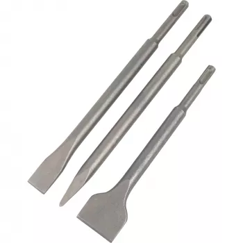 DeWALT 20 Mm X 250 Mm, 40 Mm X 250 Mm, 250 Mm SDS Chisel Set