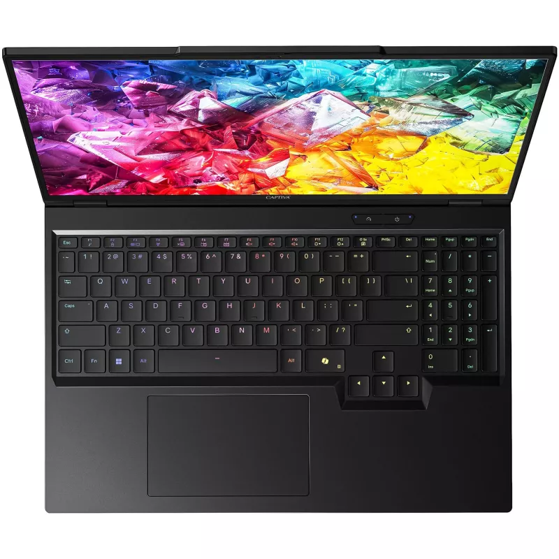 Captiva Ultimate Gaming R95-061GE gaming laptop, AMD Ryzen 9 9955HX, 16 inch WQXGA, 64GB DDR5, 2TB SSD, NVIDIA GeForce RTX 5090, Windows 11