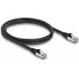 Network Cable DeLOCK RJ45 Cat.6A 1m Black