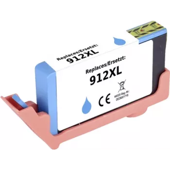 Renkforce Ink replaces HP 912 XL (3YL81AE) compatible Cyan RF-I-HP912XLC RF-5718846 (RF-5718846)