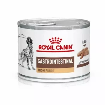 Wet dog food Royal Canin Gastrointestinal High Fibre Loaf 200 g — adult dogs, meat flavour, digestive support